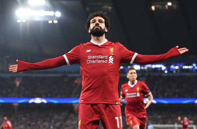 فخر العرب محمد صلاح يحسم موقعة الأنفيلد بين ليفربول ومانشستر سيتي