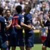 باريس سان جيرمان ينتصر على أتليتيكو مدريد برباعية